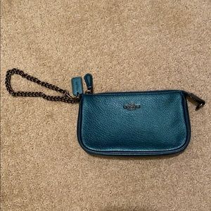 Large coach wristlet